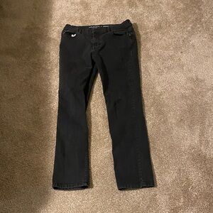 Arizona Jean Company Black Straight Leg Jeans